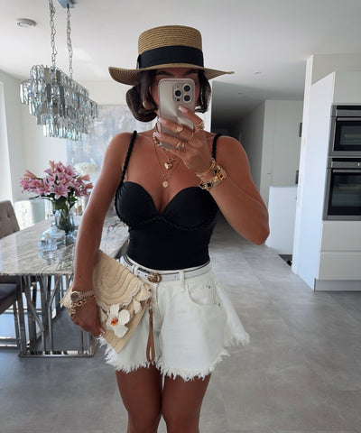 White Essentials Shorts | LouLou Couture