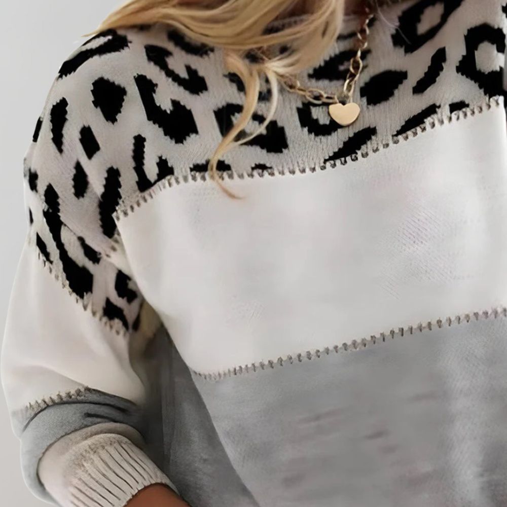 Chic Leopard Sweater | LouLou Couture