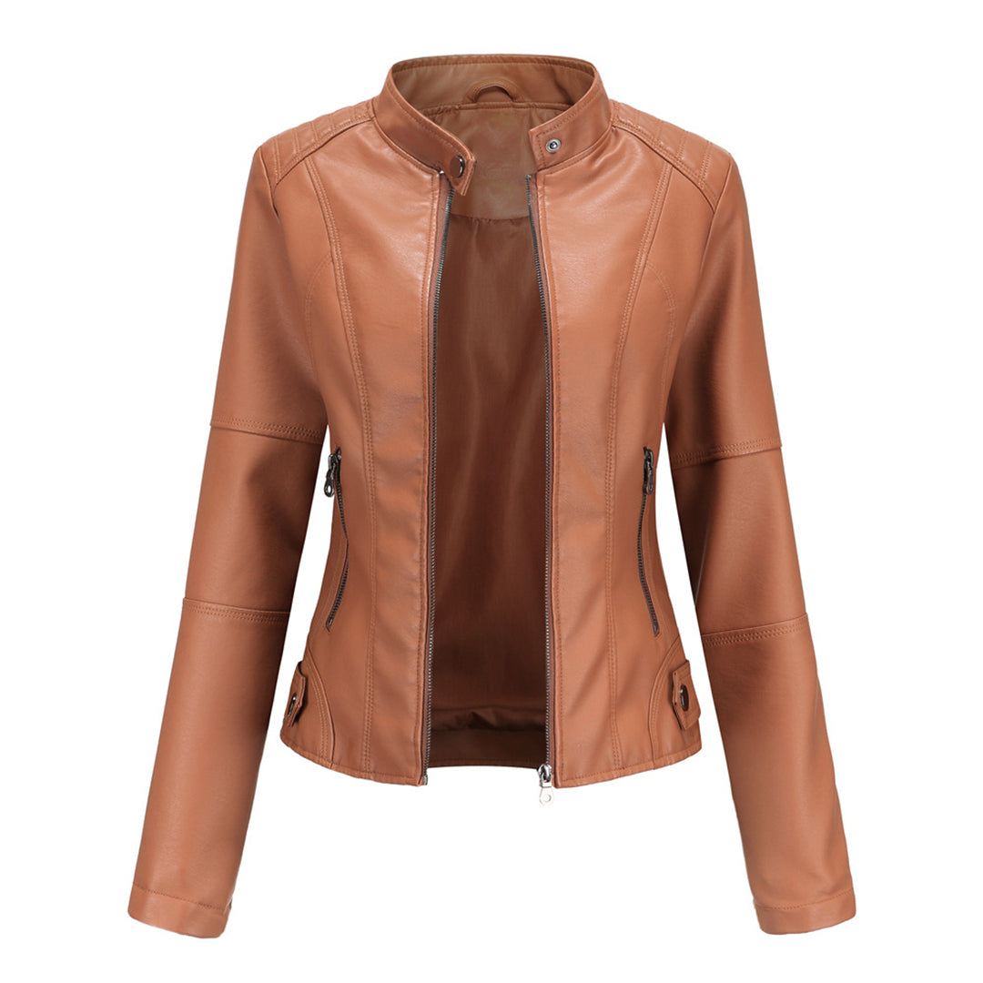 Sleek Zip-Up Jacket | LouLou Couture