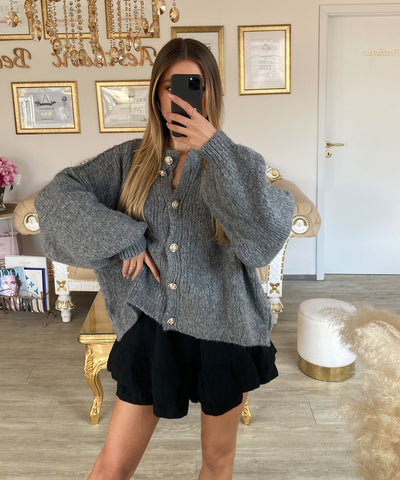 Grey Cardigan | LouLou Couture