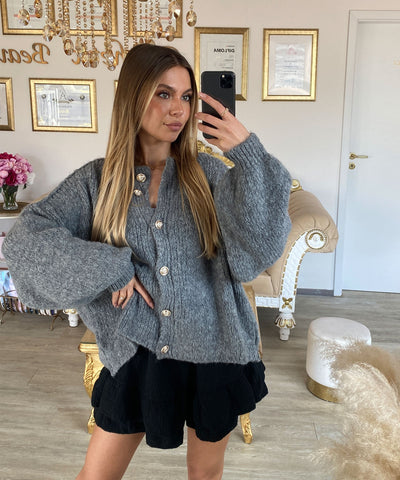 Grey Cardigan | LouLou Couture