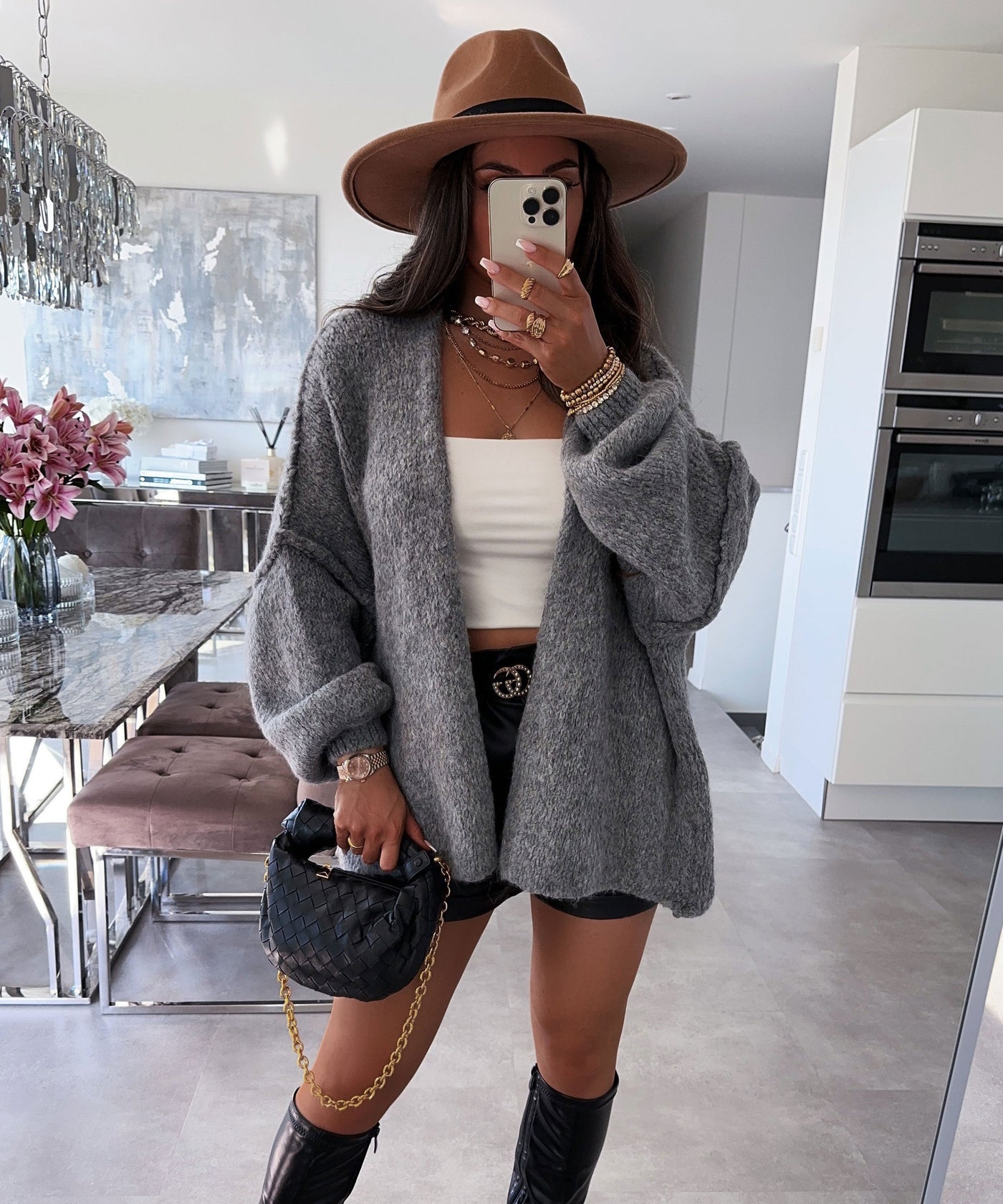 Dark Breeze Cardigan | LouLou Couture
