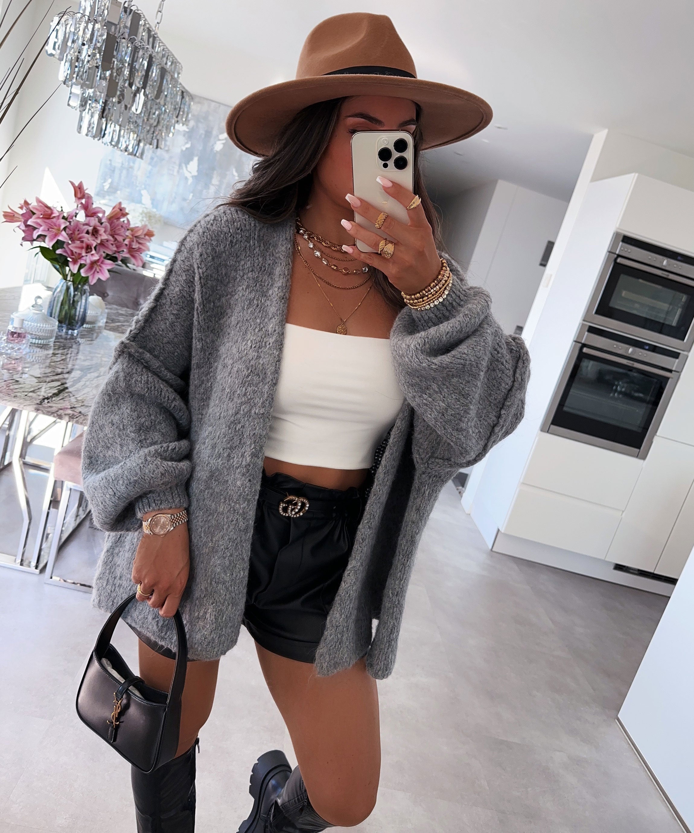 Dark Breeze Cardigan | LouLou Couture