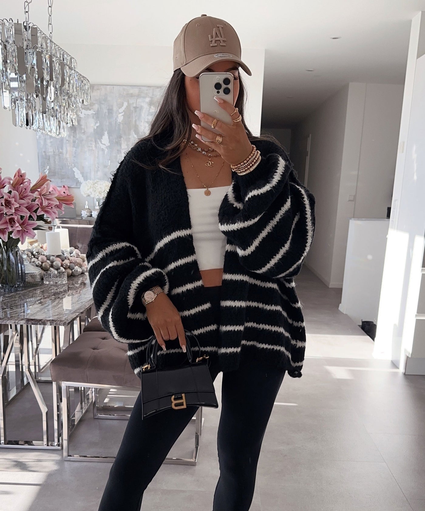 Pinstripe Cardigan | LouLou Couture