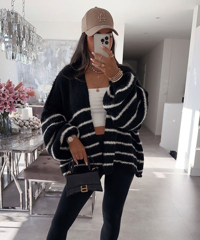 Pinstripe Cardigan | LouLou Couture