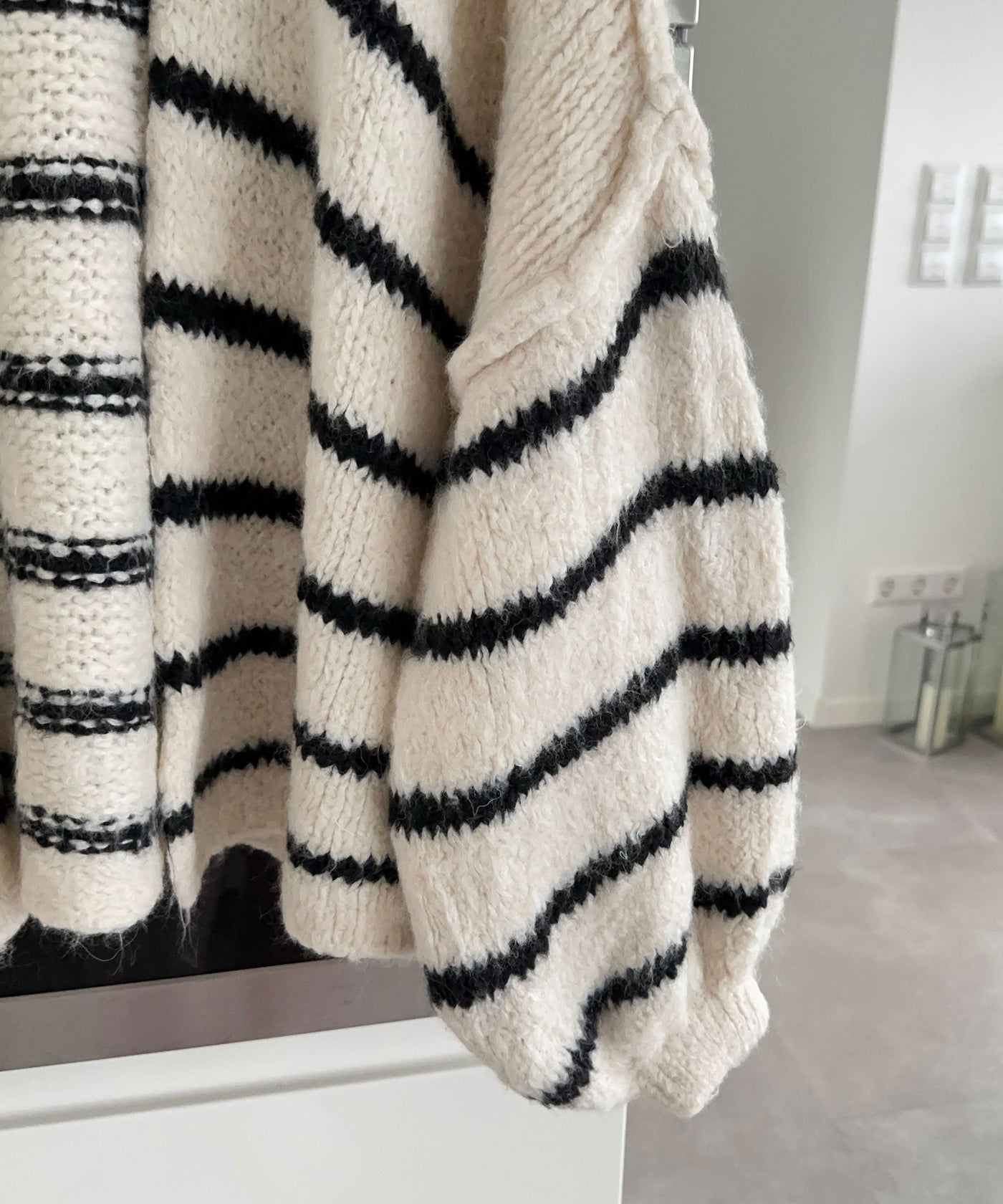 Linear Stripe Cardigan | LouLou Couture