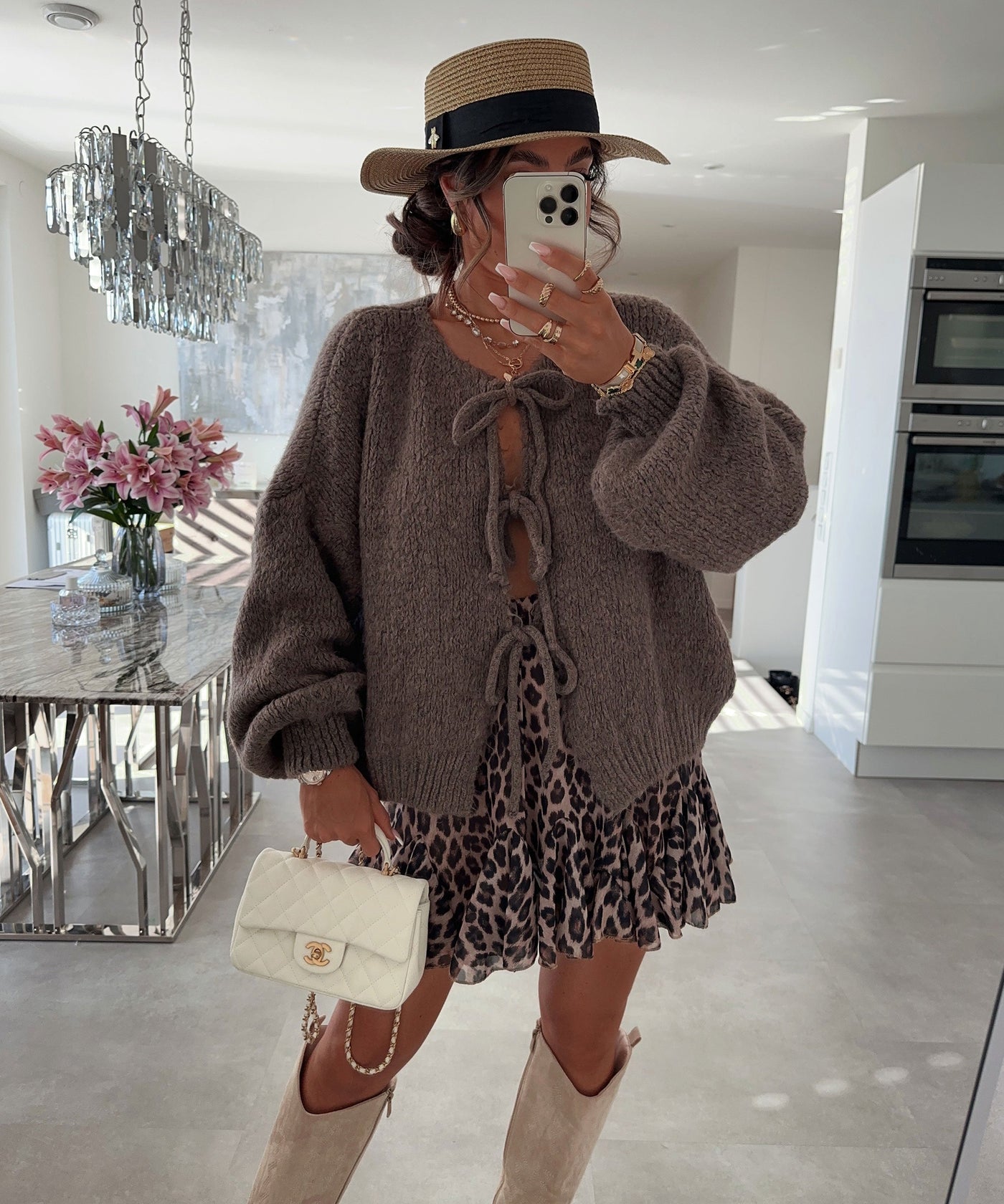 Cardigan Schleife Fia Braun - LouLou Couture