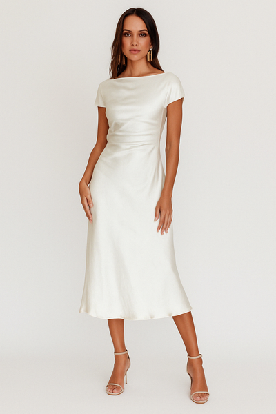 Elegant Backless Dress | LouLou Couture