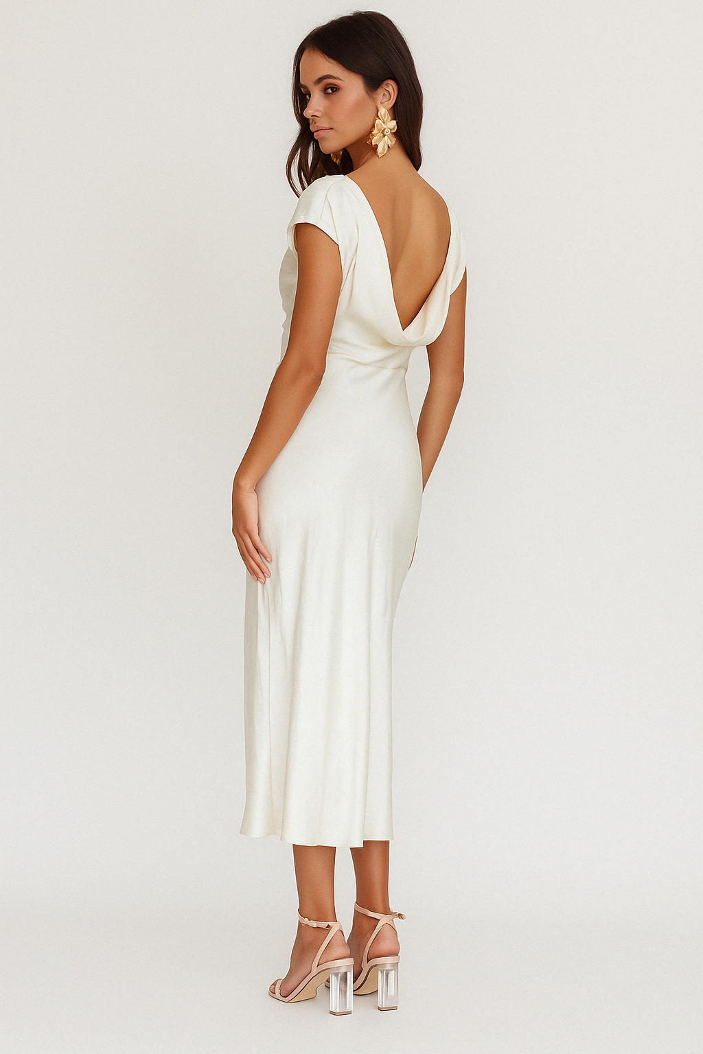 Elegant Backless Dress | LouLou Couture