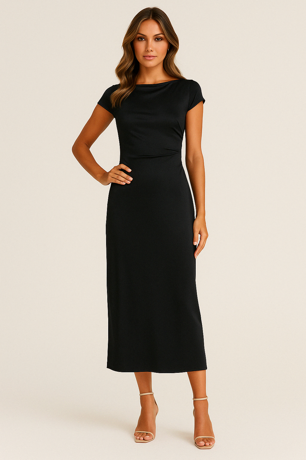 Elegant Backless Dress | LouLou Couture