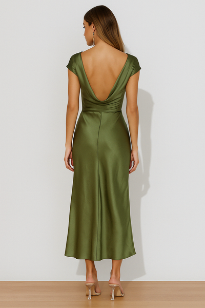 Elegant Backless Dress | LouLou Couture