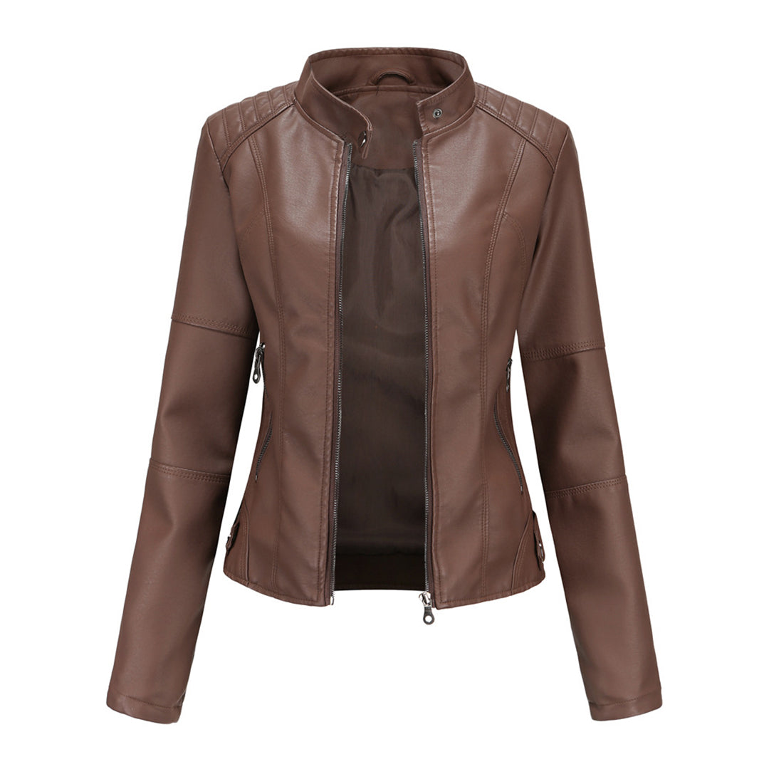Sleek Zip-Up Jacket | LouLou Couture