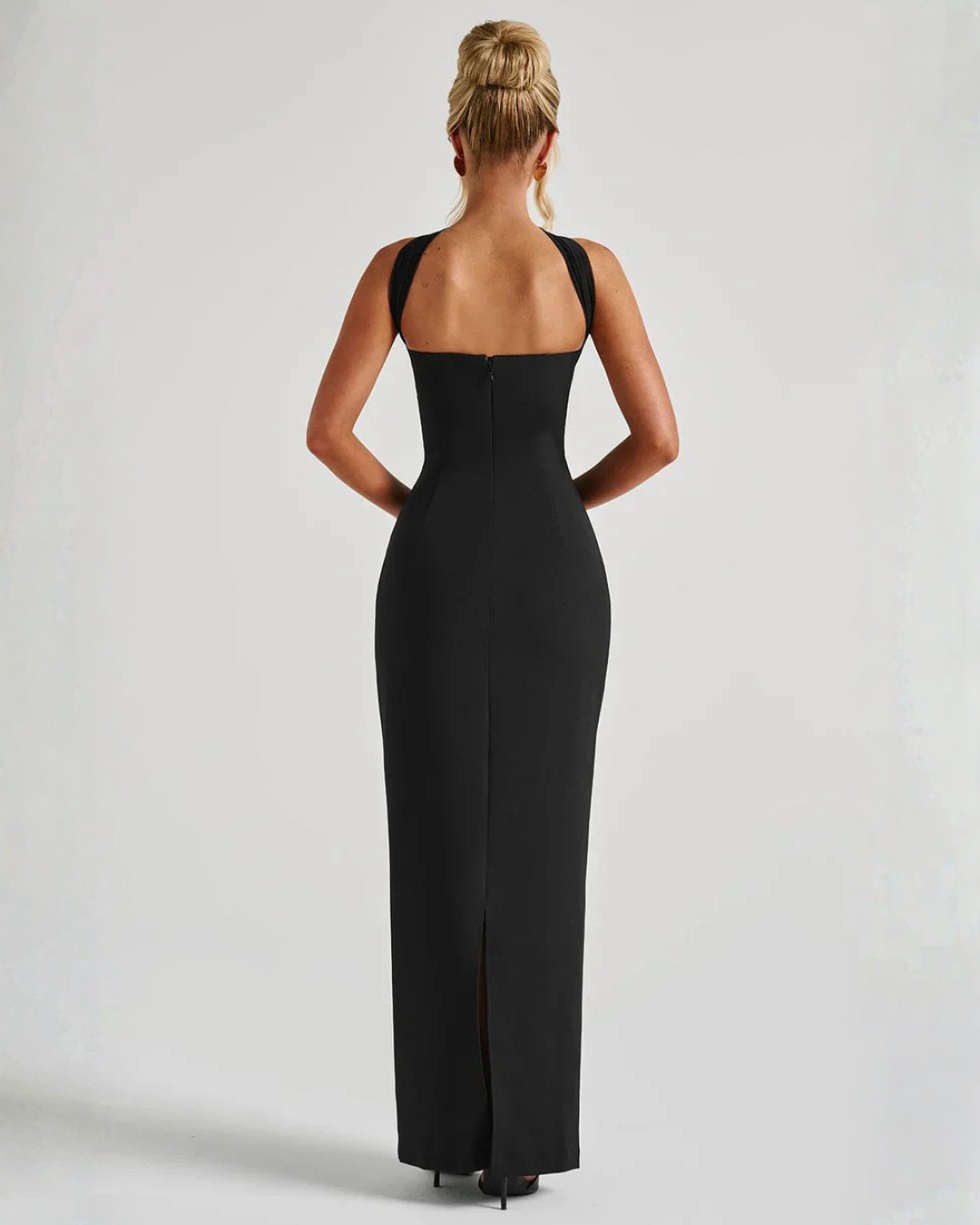 ella mock neck maxi dress Ella