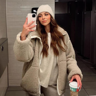 Soft Teddy Jacket | LouLou Couture