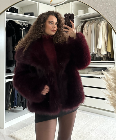 Red Wine Jacket | LouLou Couture