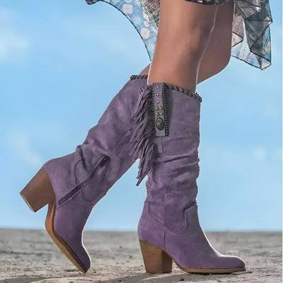 Classic Western Fringe Boots | LouLou Couture