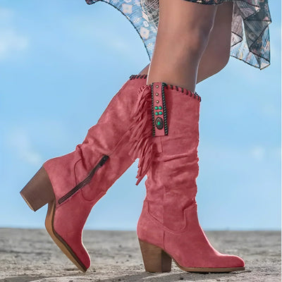 Classic Western Fringe Boots | LouLou Couture