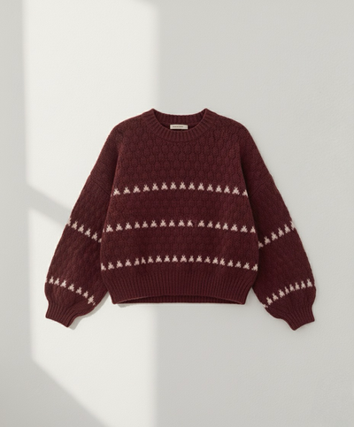 Red Merlot Pullover | LouLou Couture