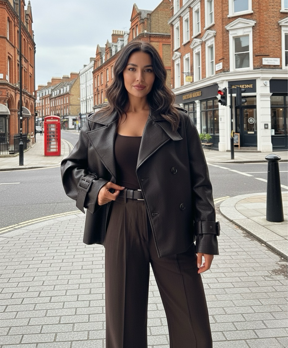 Ava Leather Jacket | LouLou Couture