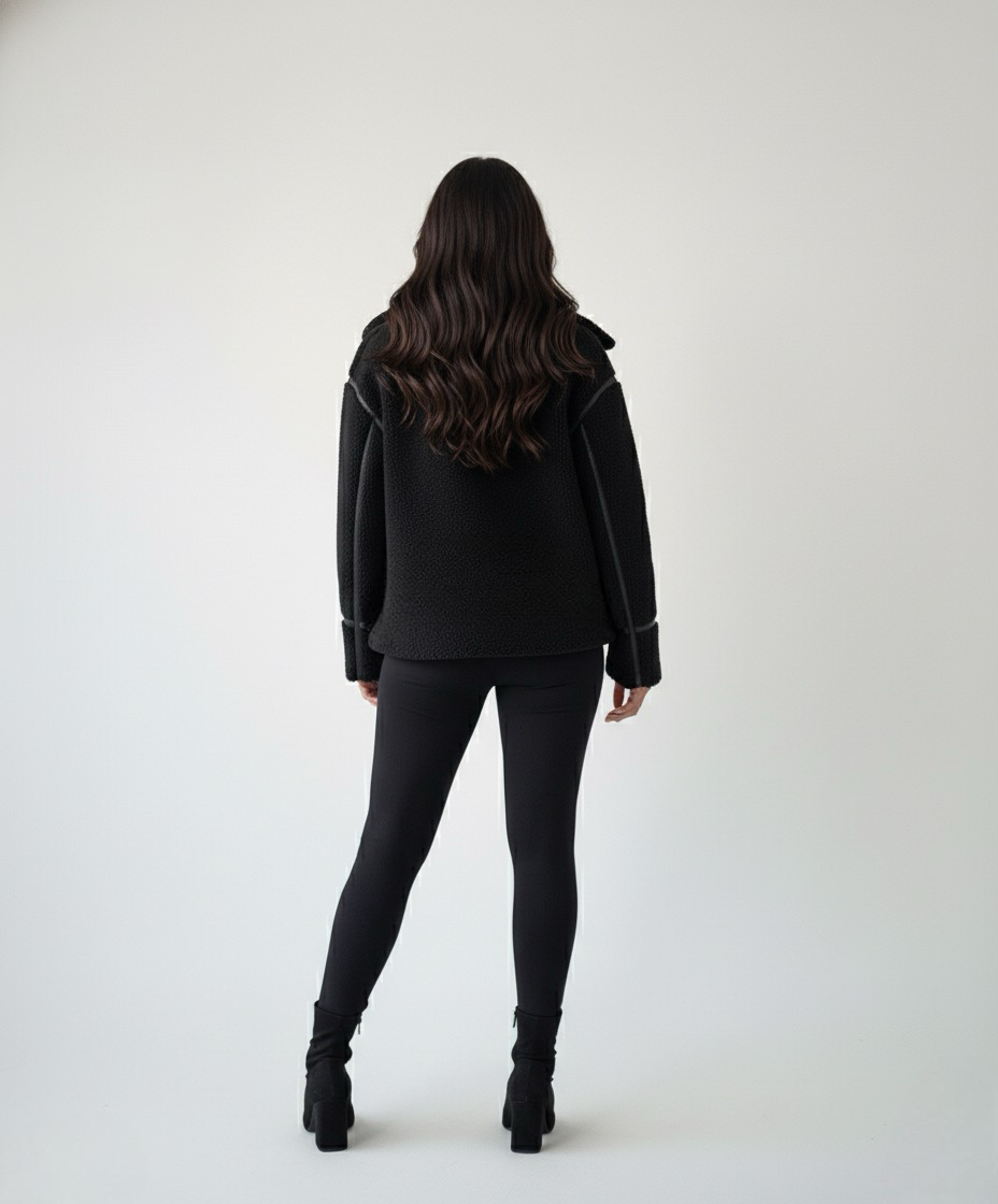 Black Fur Jacket | LouLou Couture