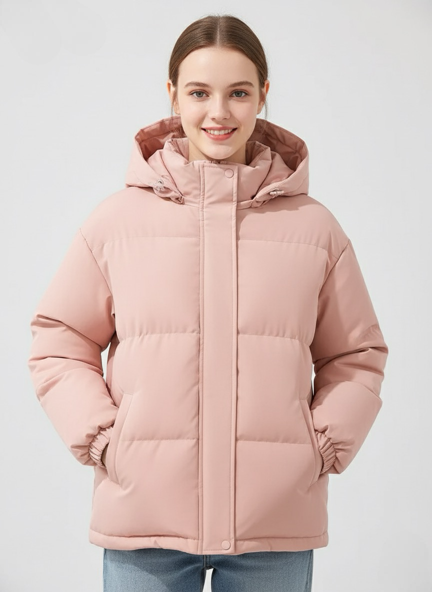 Cozy Hooded Winter Jacket | LouLou Couture