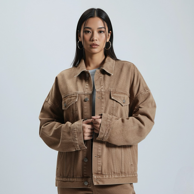 Collared Long Sleeve Jacket | LouLou Couture