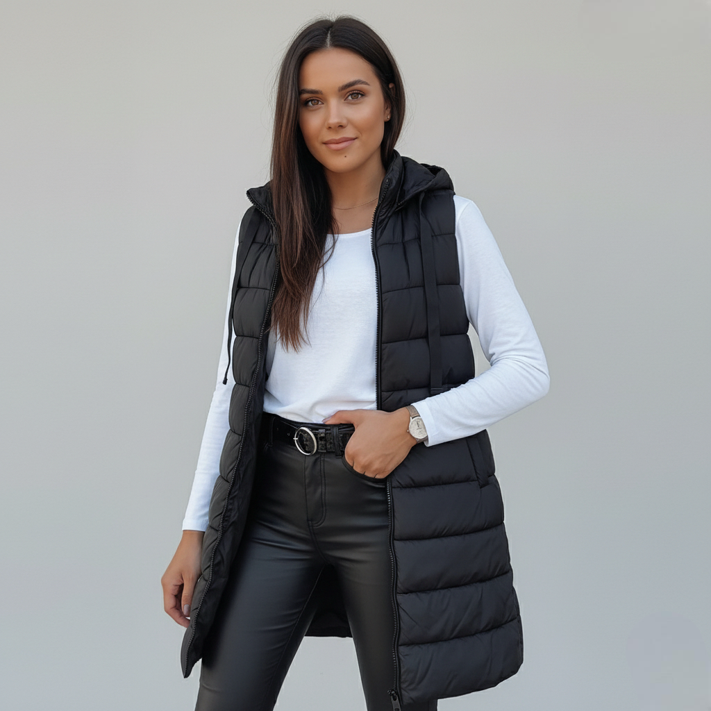Casual Sleeveless Puffer Vest | LouLou Couture