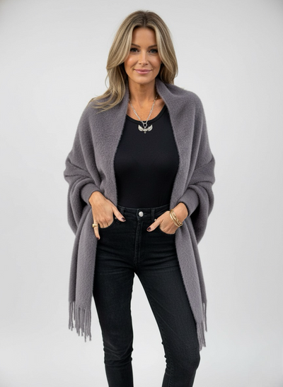 Elegant Drape Cardigan | LouLou Couture