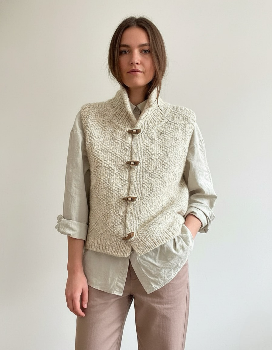 Classic Sleeveless Cardigan | LouLou Couture