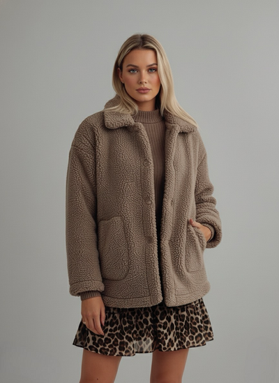 Taupe Roside Jacket | LouLou Couture
