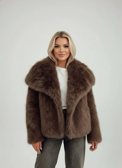 Brown Siberia Coat | LouLou Couture