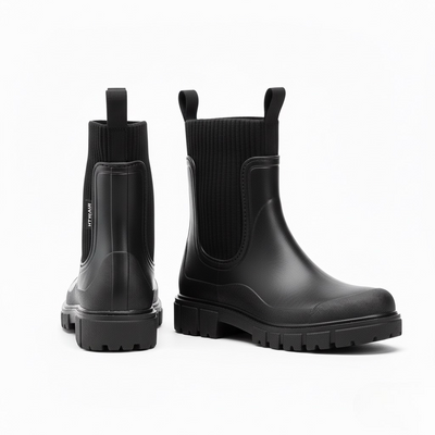 Snow Rain Ankle Boots with Non-Slip Sole and Cozy Fit | LouLou Couture