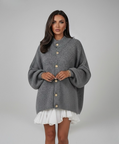 Grey Cardigan | LouLou Couture