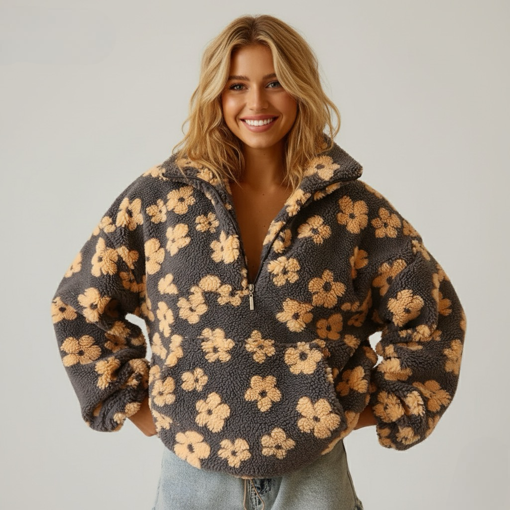 Daisy Bloom Fleece | LouLou Couture