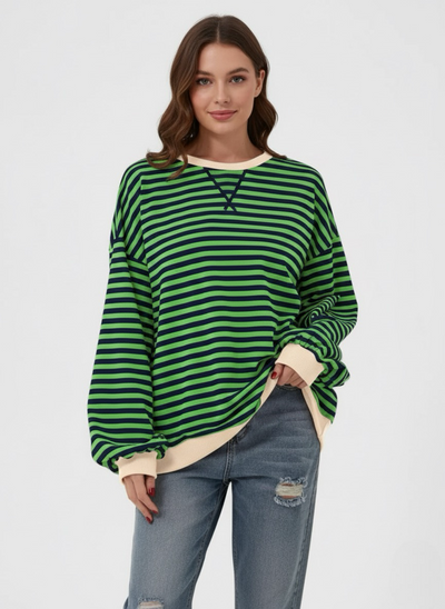 Cozy Stripe Sweater | LouLou Couture