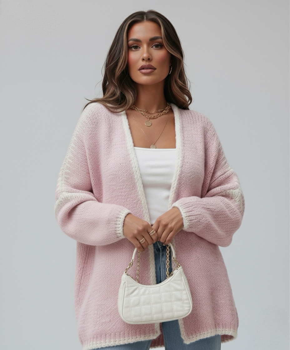 Pastel Pink Cardigan | LouLou Couture