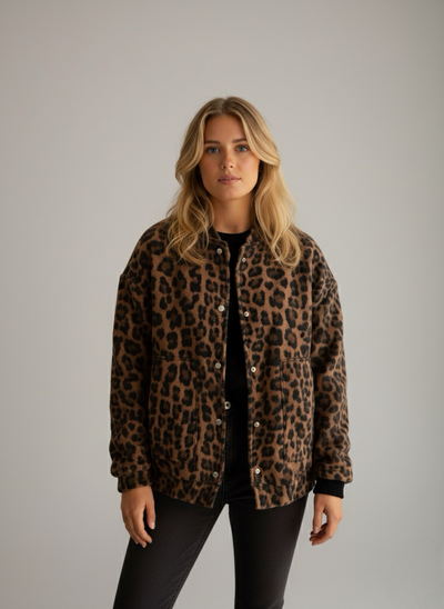 Charlene Leopard Jacket | LouLou Couture
