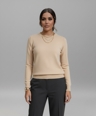 Long Sleeves and Round Neckline | LouLou Couture