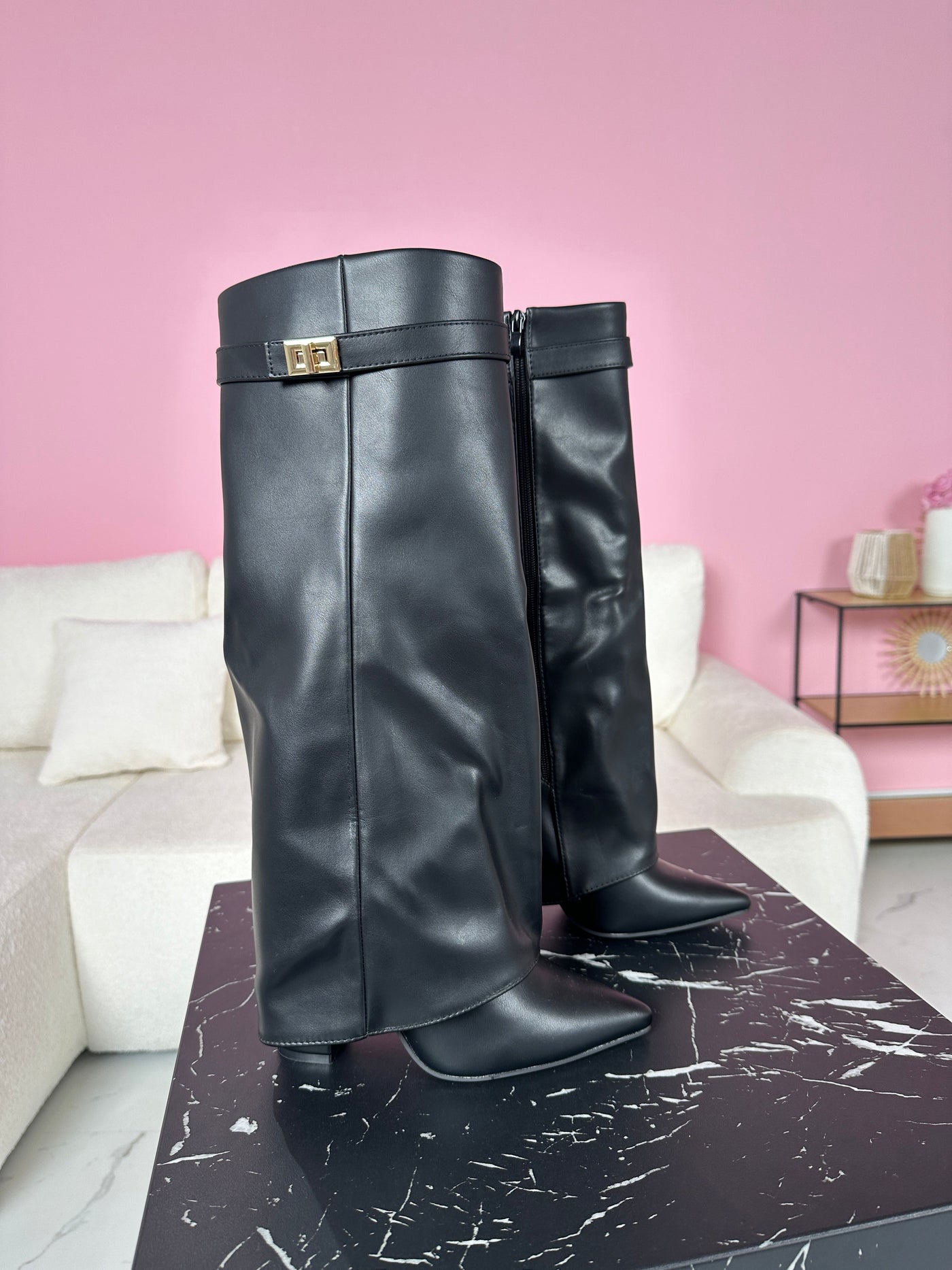 Black Leather Boots | LouLou Couture
