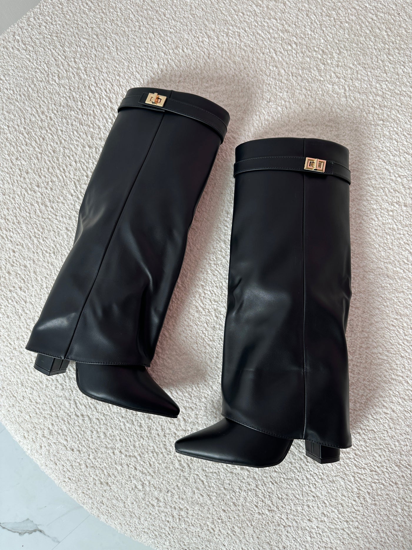 Black Leather Boots | LouLou Couture