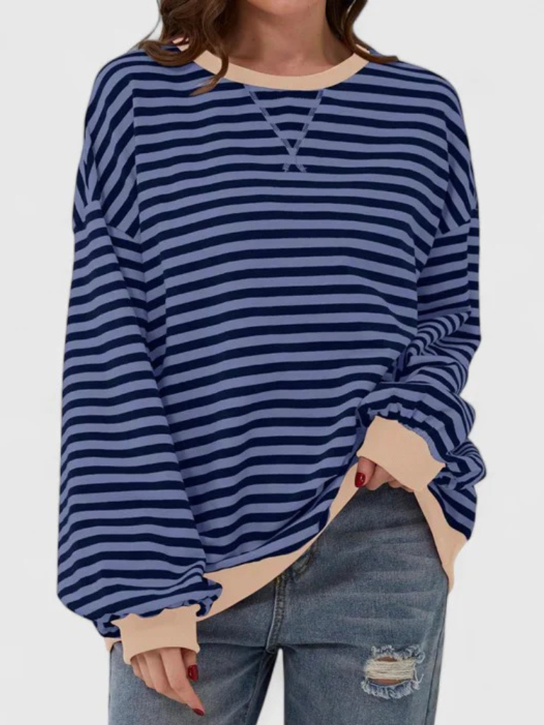 Cozy Stripe Sweater | LouLou Couture