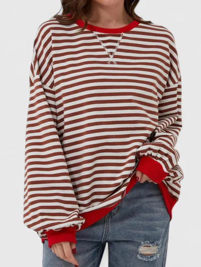 Cozy Stripe Sweater | LouLou Couture