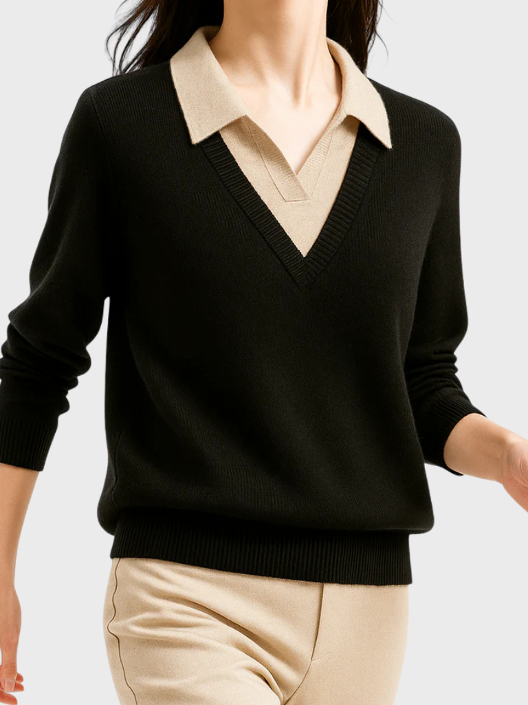 Layered Knit Sweater | LouLou Couture