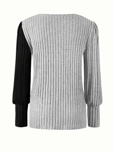 Kaia Casual Knit Longsleeve | LouLou Couture