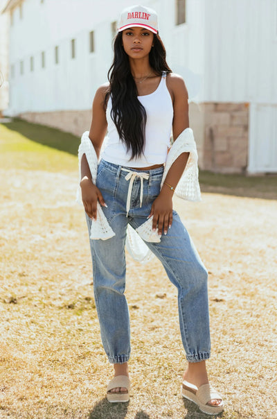 Joggers with Drawstring | LouLou Couture