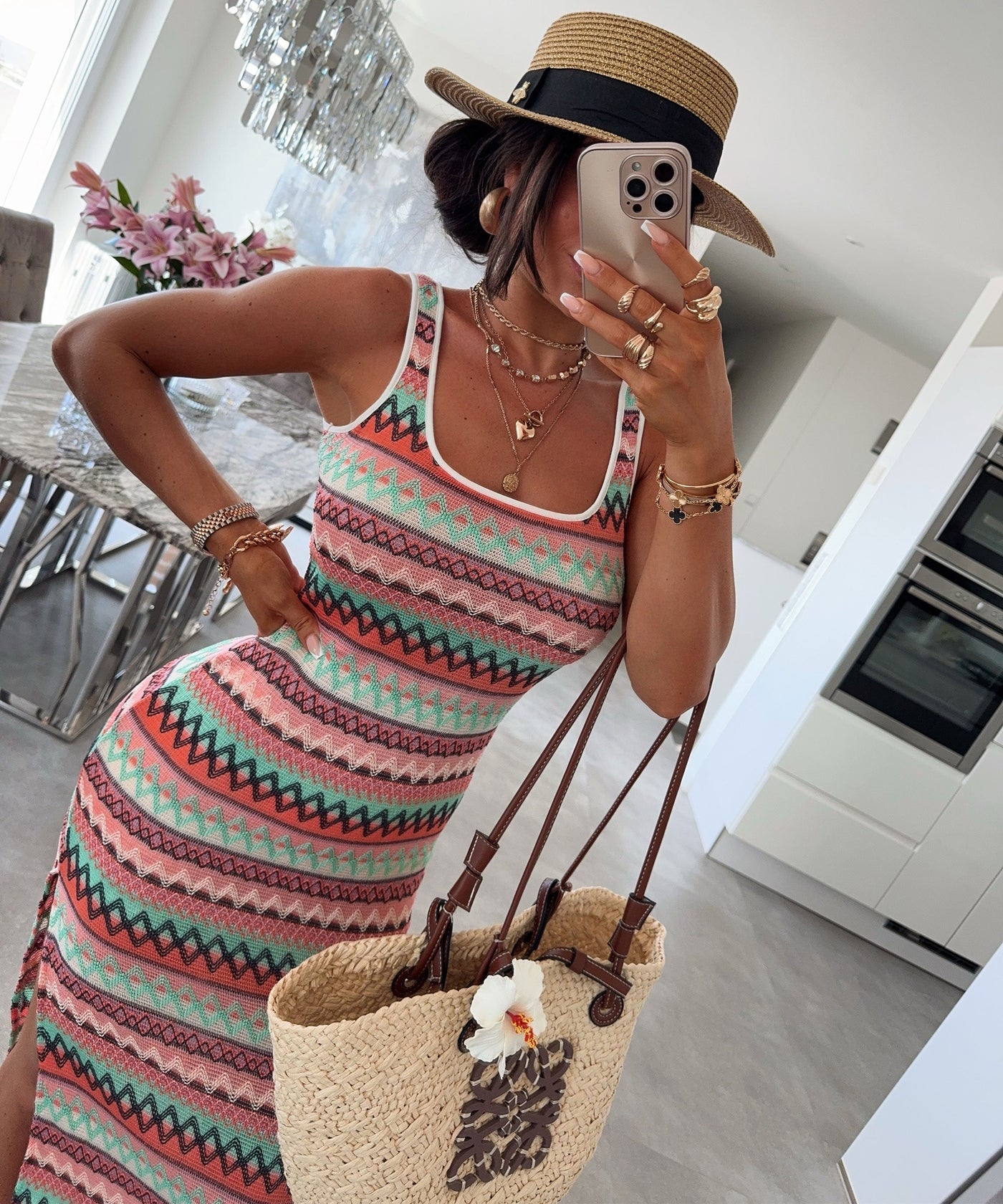 Striped Colour Dress | LouLou Couture