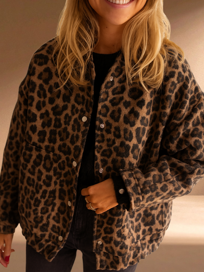 Charlene Leopard Jacket | LouLou Couture