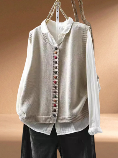 The Rosalie Knitted Vest | LouLou Couture