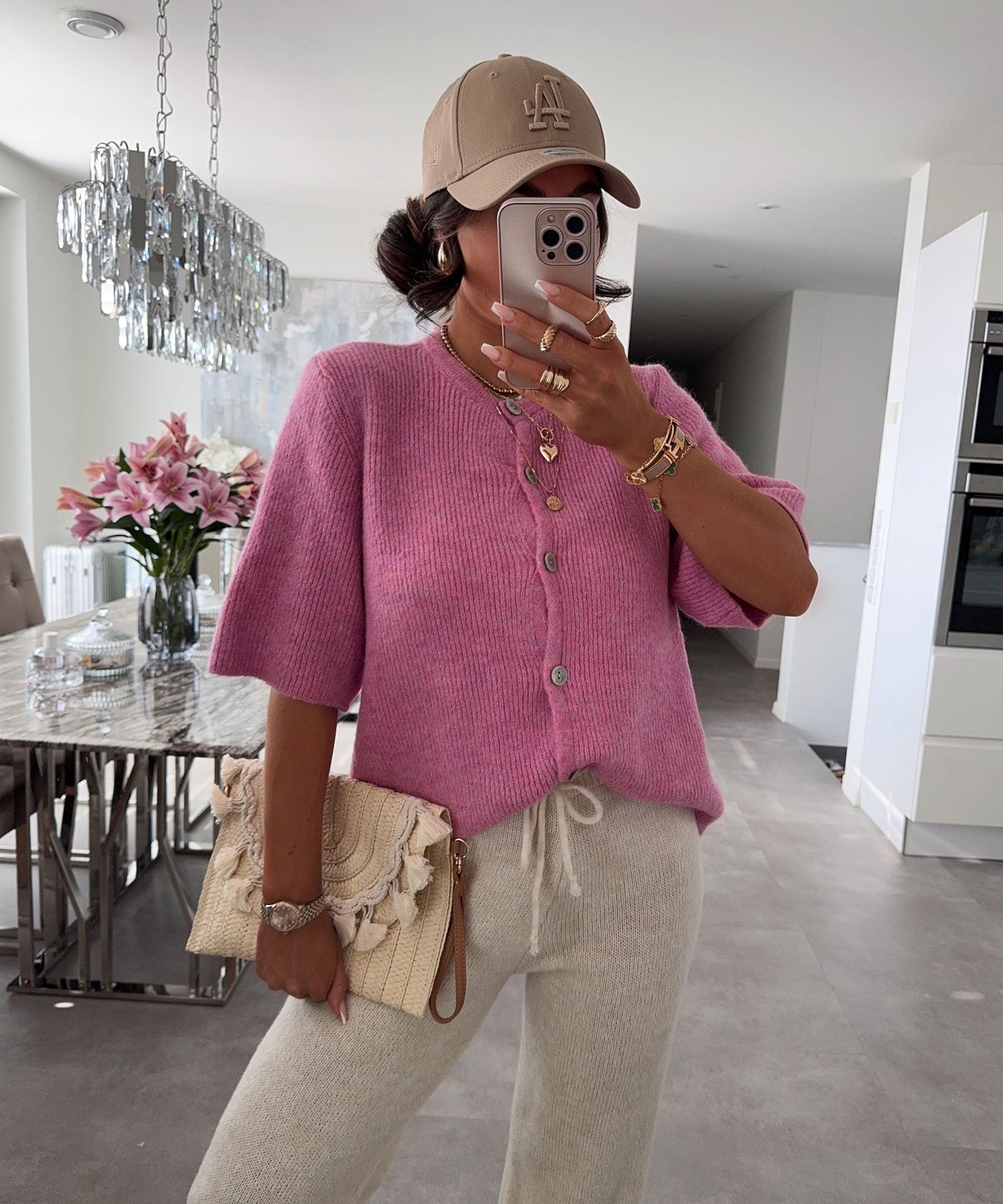 Ava Short Sleeve Cardigan | LouLou Couture