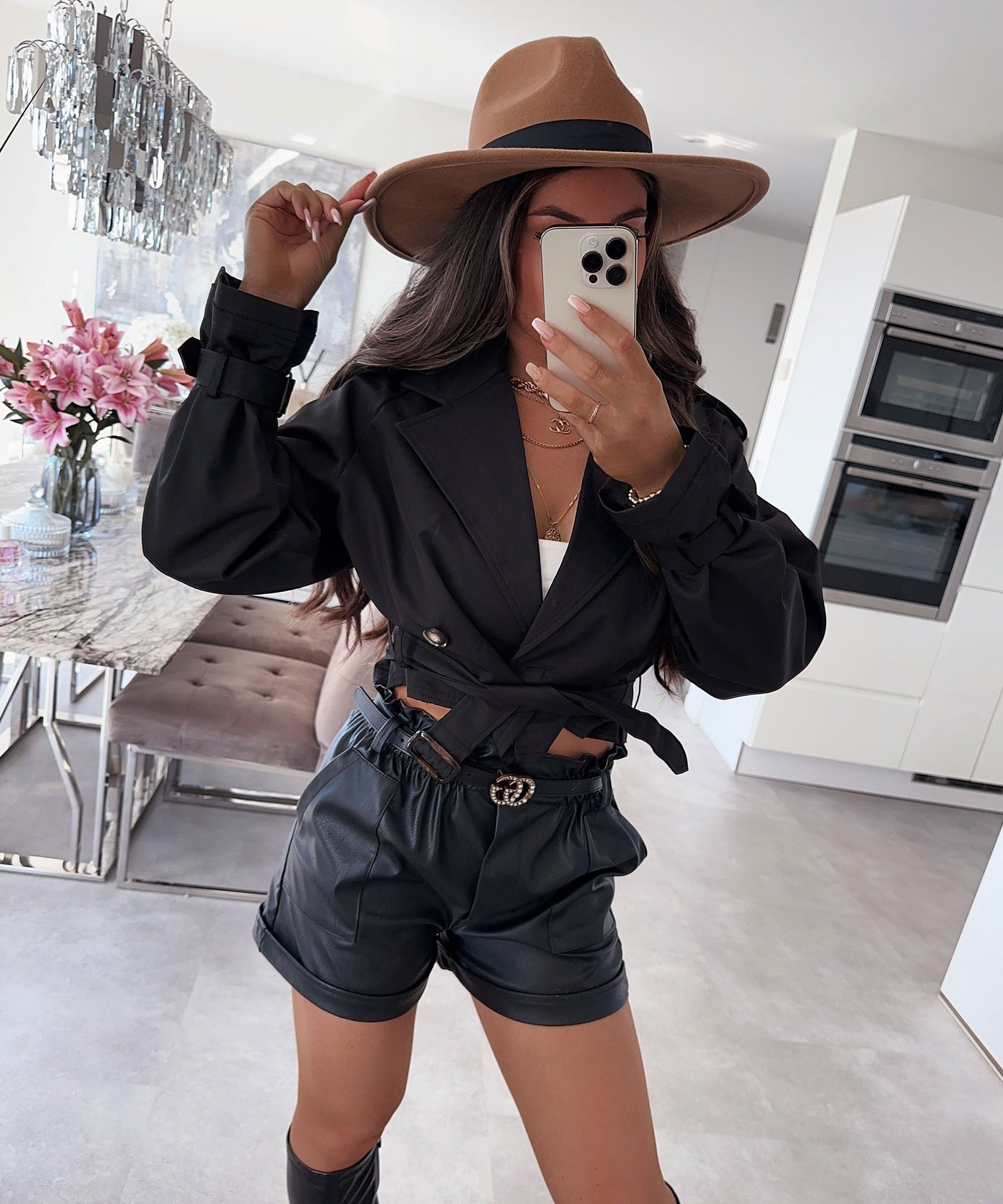Shorts Leather Mala | LouLou Couture